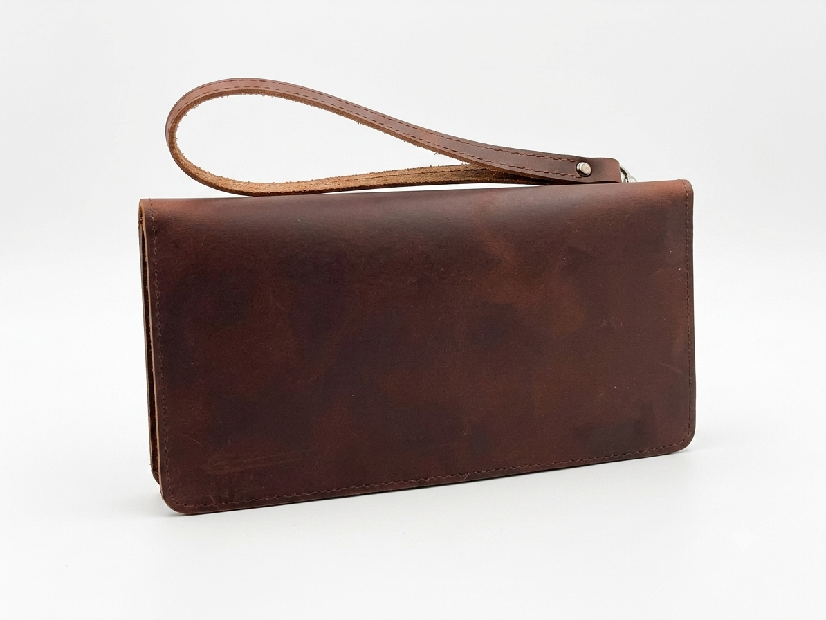 Personalized Leather Wallet for Women