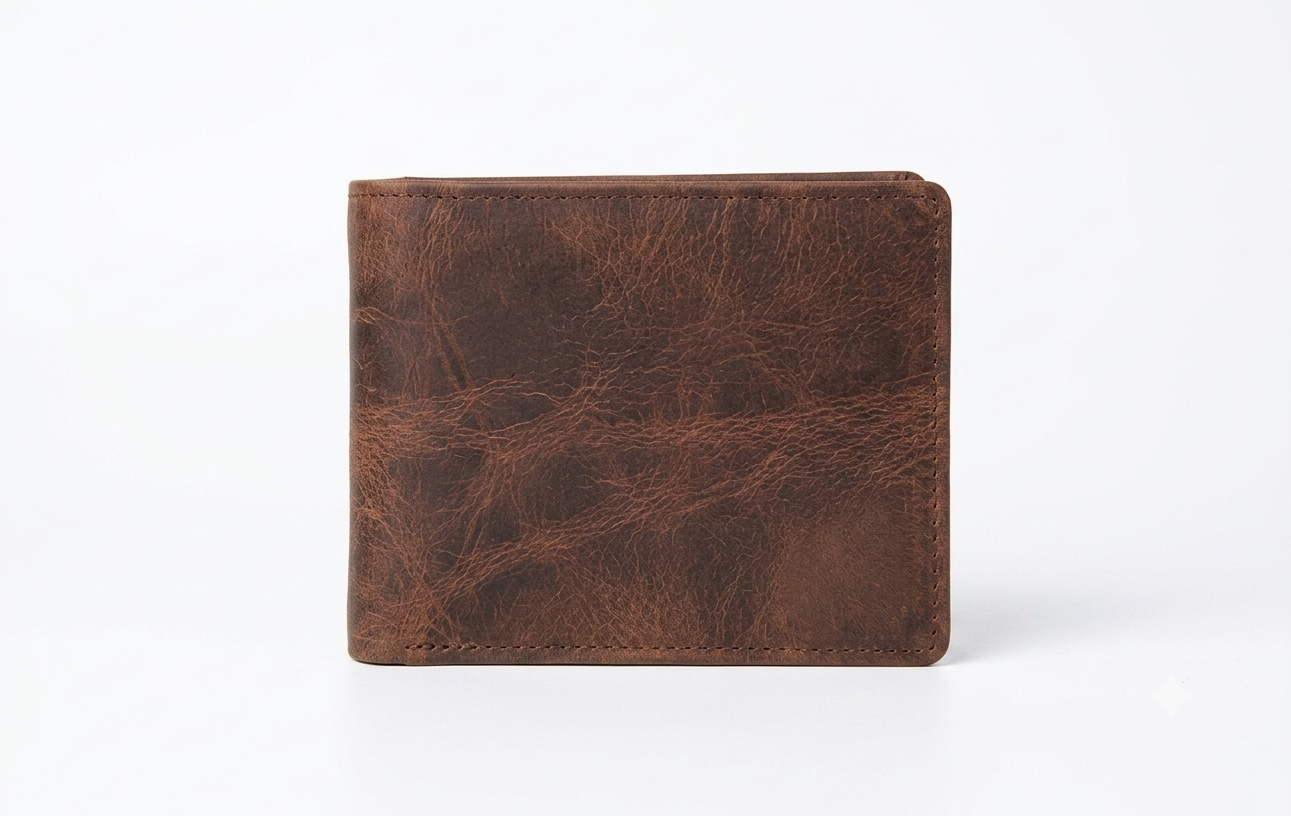 brown wallet